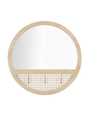 Specchio fuji cm ø 50x5 multicolore