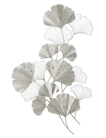 Pannello in ferro goxy silver cm 90x7x124 argento metallo