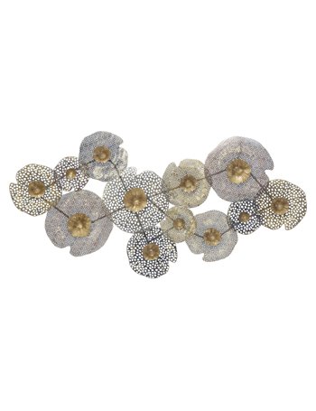Pannello in ferro holes cm 119x7x59,5 multicolore metallo