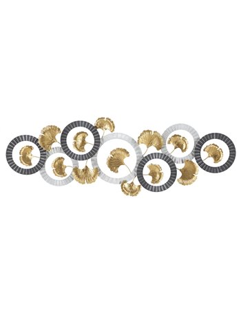 Pannello in ferro arty -b- 127,5x4x44,5 multicolore metallo