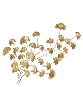 Pannello little leaf cm 115,5x4x90 multicolore metallo