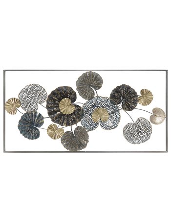 Pannello in ferro frame cm 134,5x8x68,5 multicolore metallo