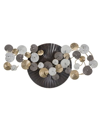 Pannello in ferro dity cm 120x8,9x57,8 multicolore metallo