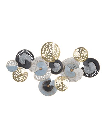 Pannello in ferro gloth -b- cm 111x7,5x64 multicolore metallo