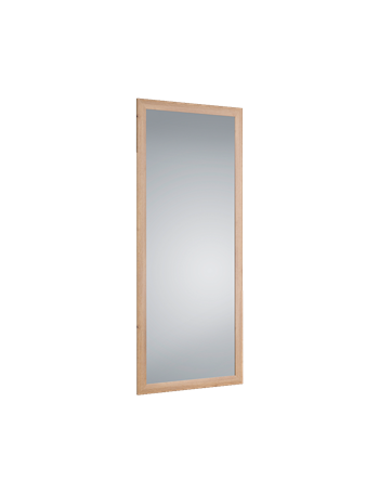 Marie specchio da parete con cornice liscia con ganci x installazione orizzontale e verticale