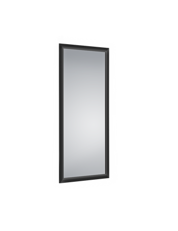 Marie specchio da parete con cornice liscia con ganci x installazione orizzontale e verticale