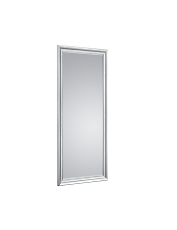Mia specchio da parete con cornice lavorata con ganci x installazione orizzontale e verticale