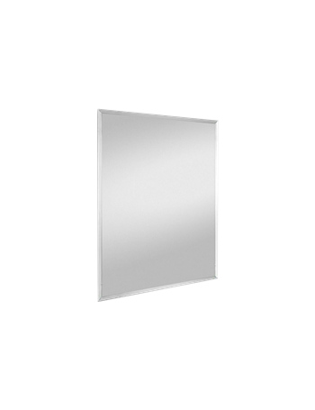 Rosi specchio da parete con cornice liscia con ganci x installazione orizzontale e verticale