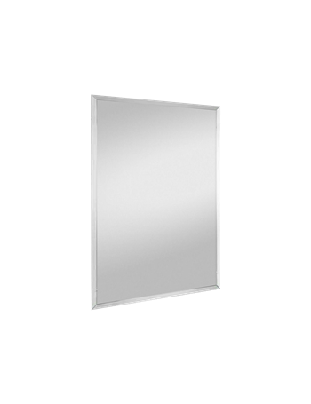 Rosi specchio da parete con cornice liscia con ganci x installazione orizzontale e verticale