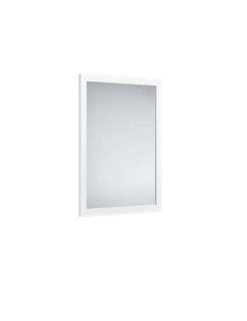 Thea specchio da parete con cornice liscia con ganci x installazione orizzontale e verticale
