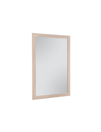 Thea specchio da parete con cornice liscia con ganci x installazione orizzontale e verticale