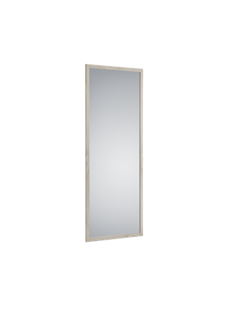 Thea specchio da parete con cornice liscia con ganci x installazione orizzontale e verticale