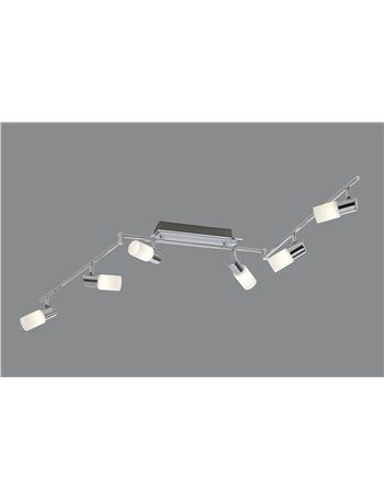 Clapton barra 6 spots led all+cil l.150