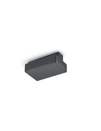 Duoline alimentatore dimmerabile nero l. 13,5cm