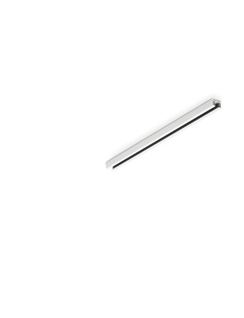 Duoline binario metallo bianco lunghezza 50cm