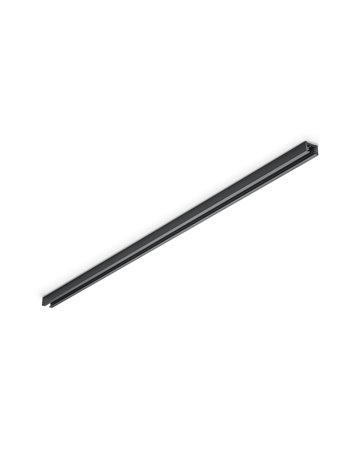 Duoline binario metallo nero lunghezza 100cm