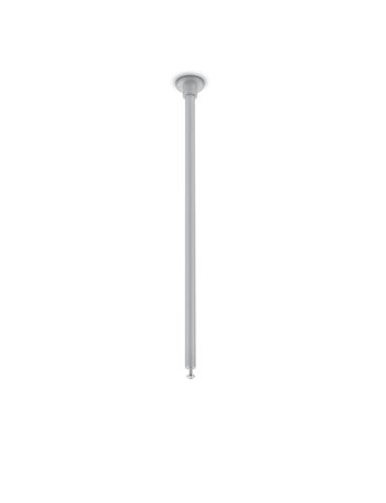 Duoline kit 2 sospensioni a soffitto lunghe alluminio h. 25cm