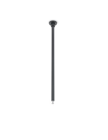 Duoline kit 2 sospensioni a soffitto lunghe nero h. 25cm