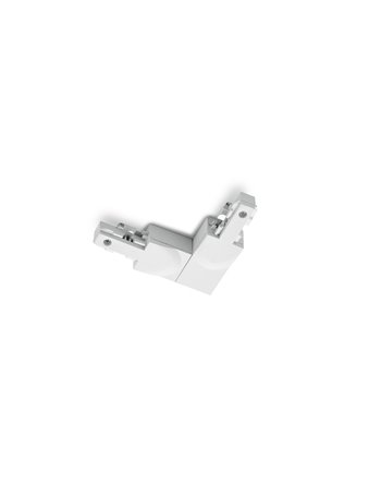 Duoline raccordo a " l " destro bianco l. 10cm x h. 9cm