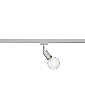 Duoline spot orentabile acciaio satinato h. 13cm