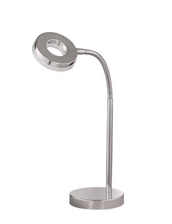 Rennes tavolo led flex.cromo h.40