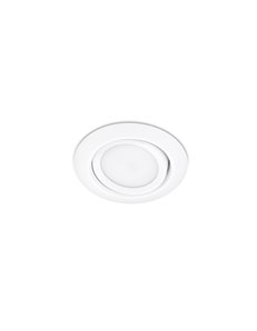 Rila faretto da incasso led rotondo orientabile bianco diam. 8,2cm