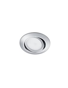 Rila faretto da incasso led rotondo orientabile cromato diam. 8,2cm