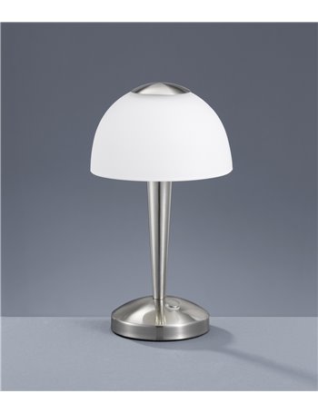 Ventura lamp.tavolo led  acc. Cupola ve.h28