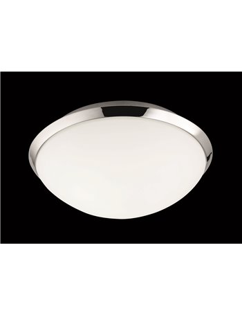 Zenia h2o faretto da incasso cromo ip65 d. 8,5cm