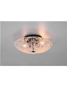 Lovis applique in rattan naturale d. 40cm