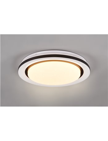 Cartida plafoniera led con telecomando multifunzione e rgb