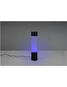Glitter lampada da tavolo led rgb con effetto glitter h. 34cm 2