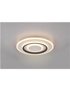 Jora plafoniera led rotonda con telecomando multifunzione d. 41cm 2