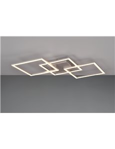 Trail plafoniera/applique led alluminio orientabile l. 52,5cm