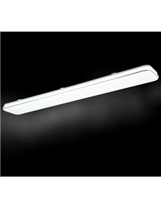 Blanca plafoniera led rettangolare dimmerabile con interruttore 120cm x 17cm 2