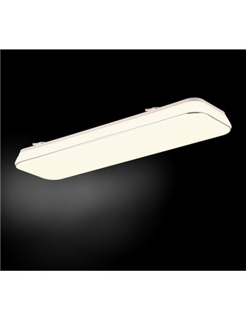 Blanca plafoniera led rettangolare dimmerabile con interruttore 60cm x 17cm