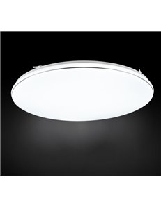 Blanca plafoniera led rotonda dimmerabile con interruttore d. 53cm