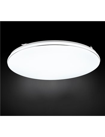 Blanca plafoniera led rotonda dimmerabile con interruttore d. 53cm