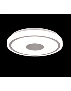 Bunda plafoniera led bordo cromato d.35cm