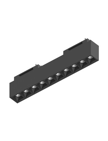 Arca accent 15w 3000k bk sistema lineare LED