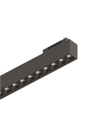 Arca accent 29w 3000k bk sistema lineare LED