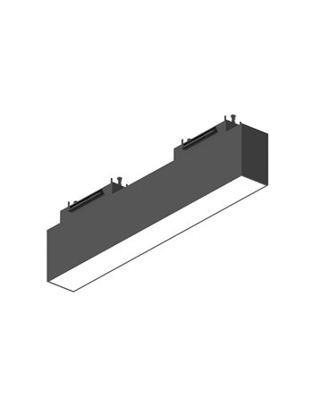Arca wide 13w 4000k bk sistema lineare LED