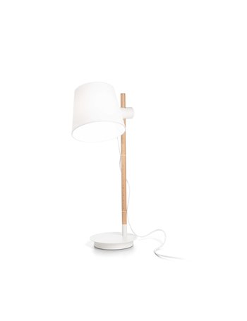 Axel tl1 bianco lampada da tavolo E27
