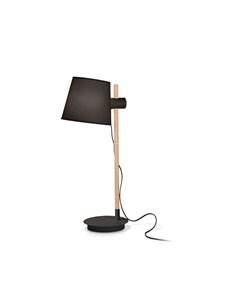 Axel tl1 nero lampada da tavolo E27