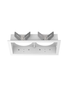 Bento frame square twin wh lampada da incasso