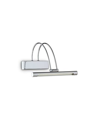 Bow ap d26 cromo lampada da parete LED