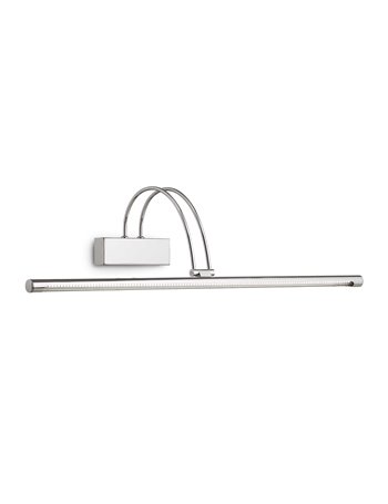 Bow ap d76 cromo lampada da parete LED