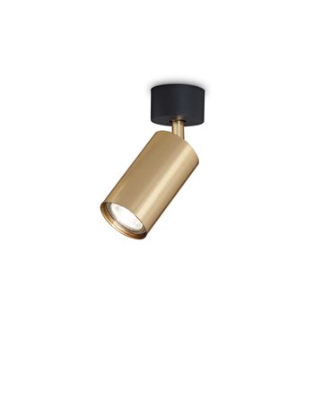 Dynamite pl1 ottone lampada da soffitto GU10