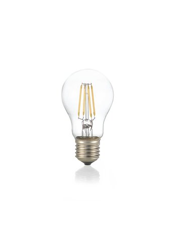 E27 goccia 08w 3000k cri90 trasp lampadina E27