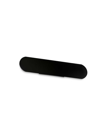 Echo ap d40 nero lampada da parete LED